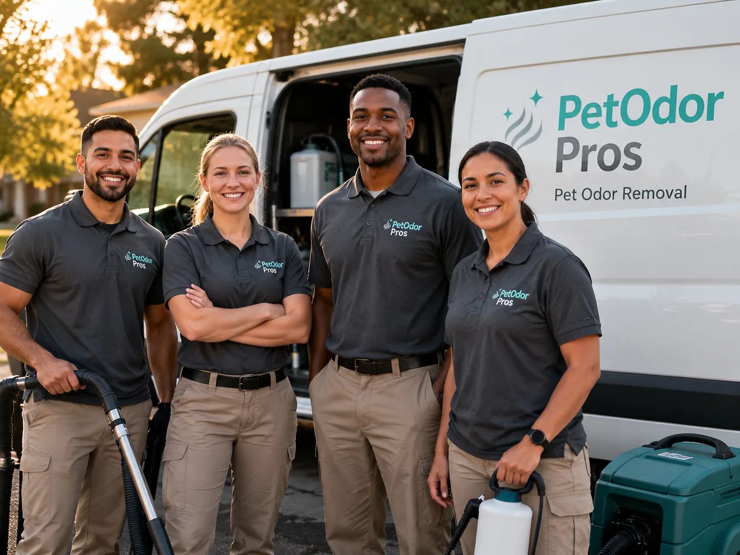 Pet Odor Removal team serving Hampton, FL